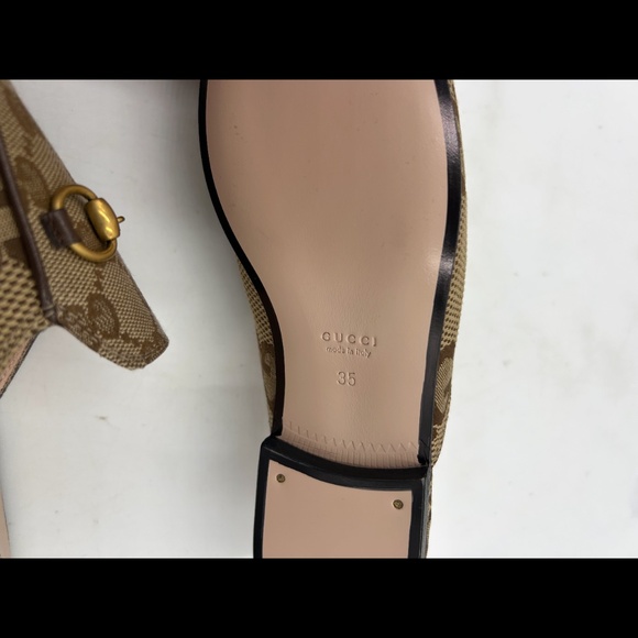 Women’s Gucci GG Princetown mule size 35/5 US made in Italy - Picture 11 of 11